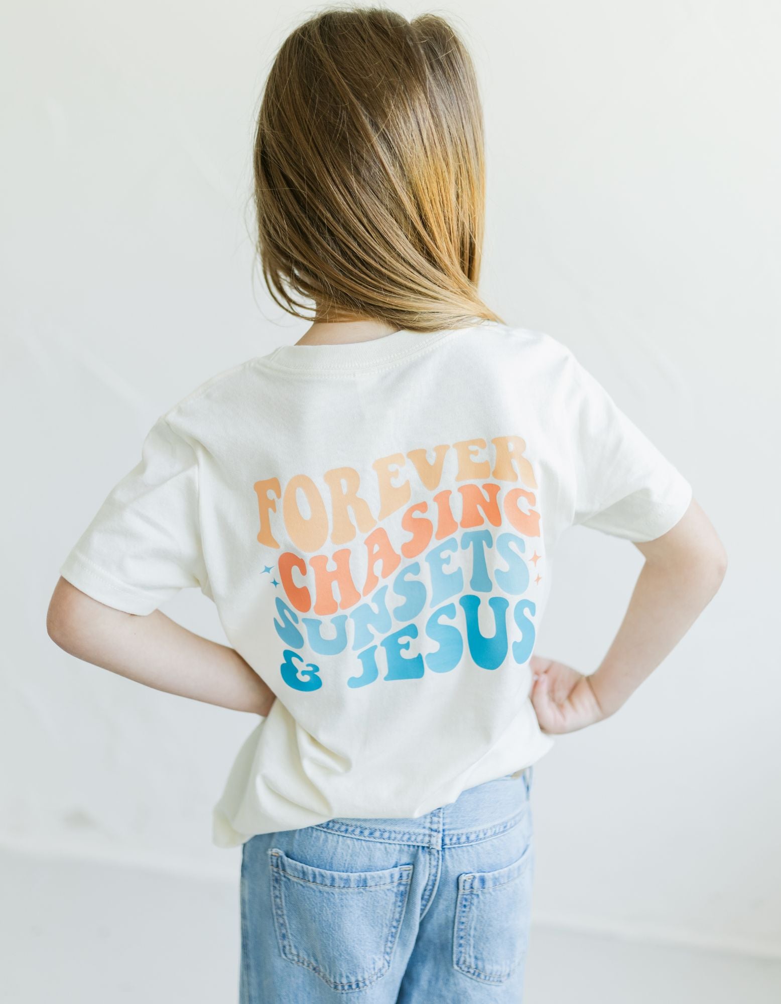 Chasing Jesus + Sunsets Tee (Youth)