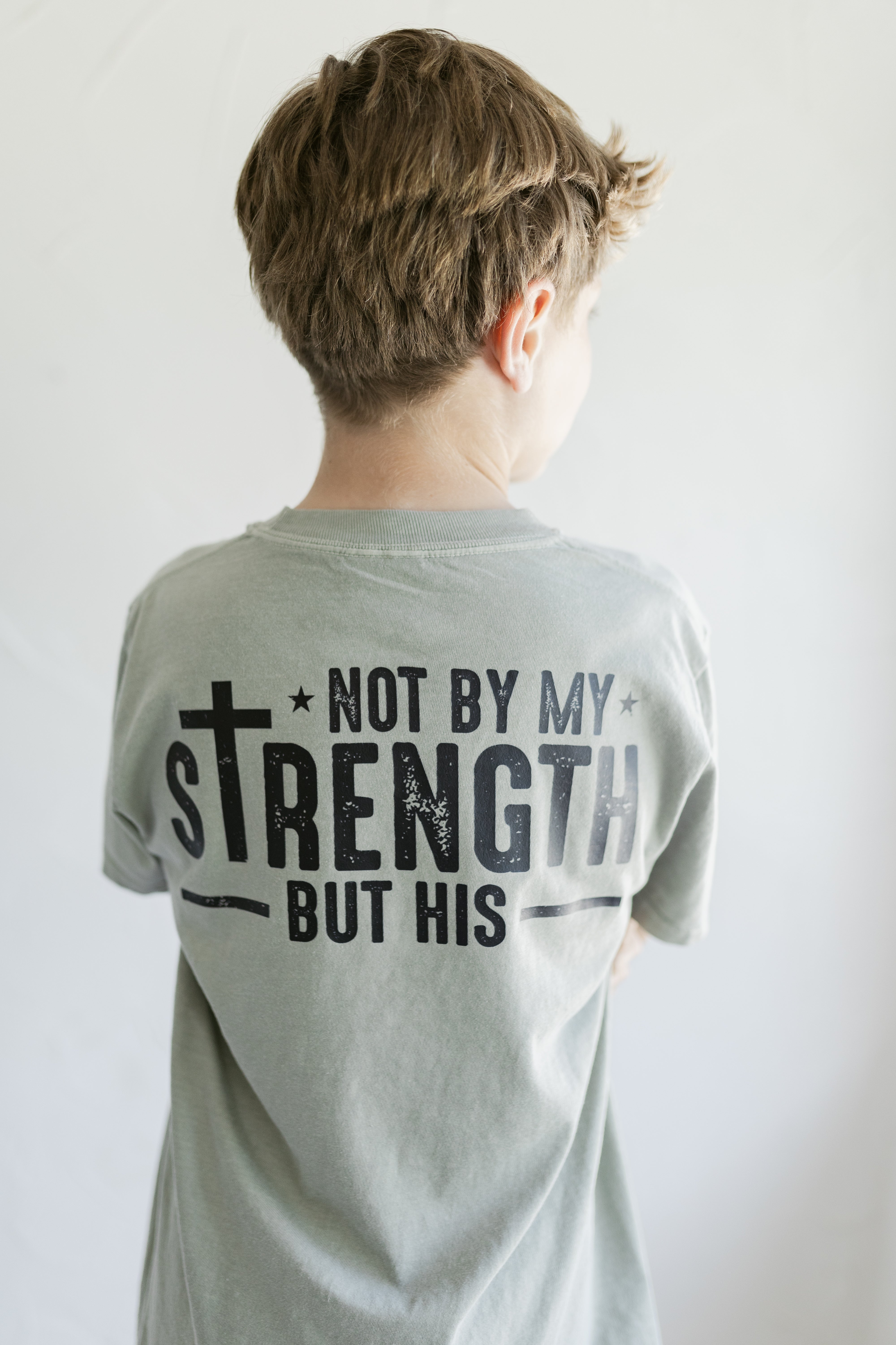 By His Strength Tee (Adult)