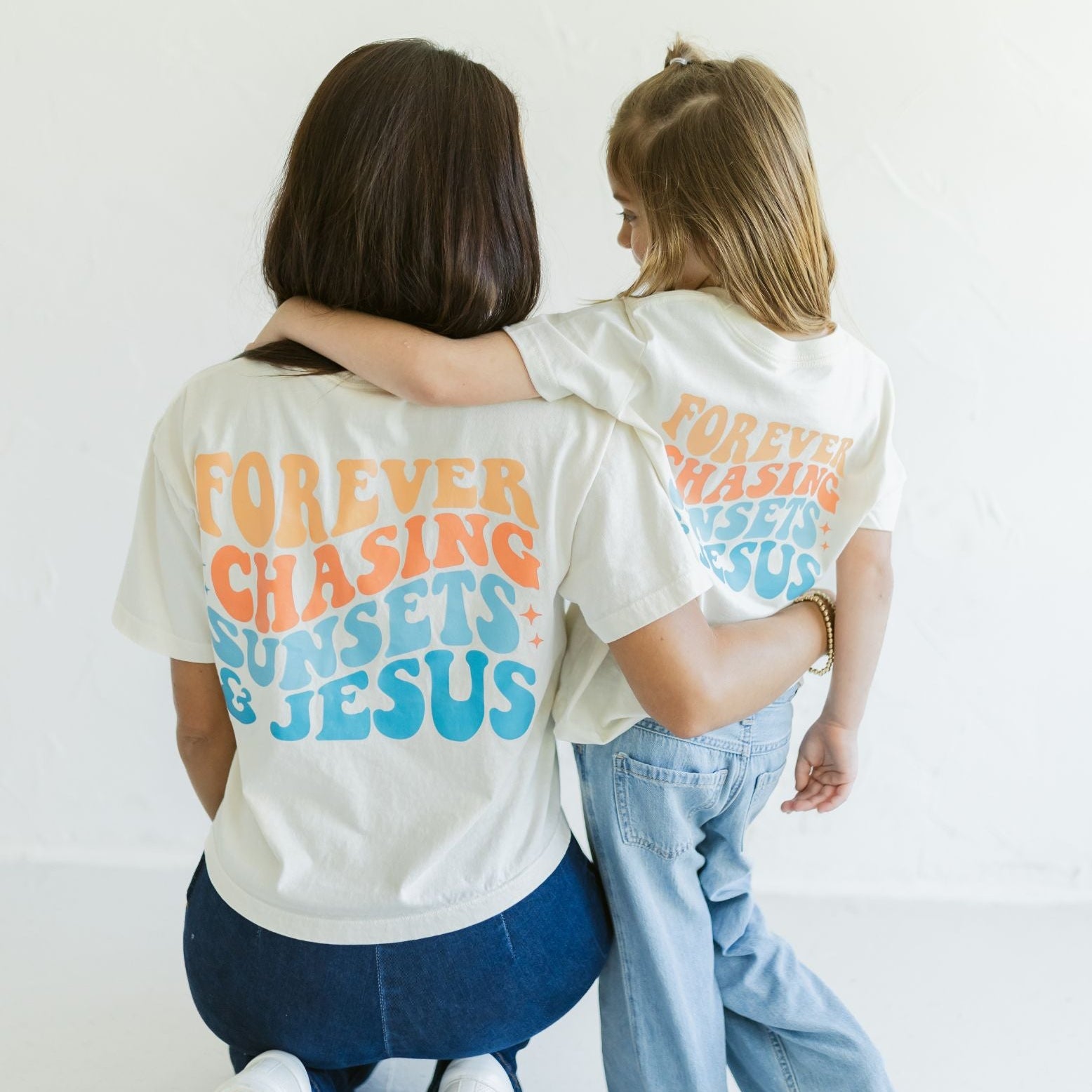 Chasing Jesus + Sunsets Tee (Restocked)