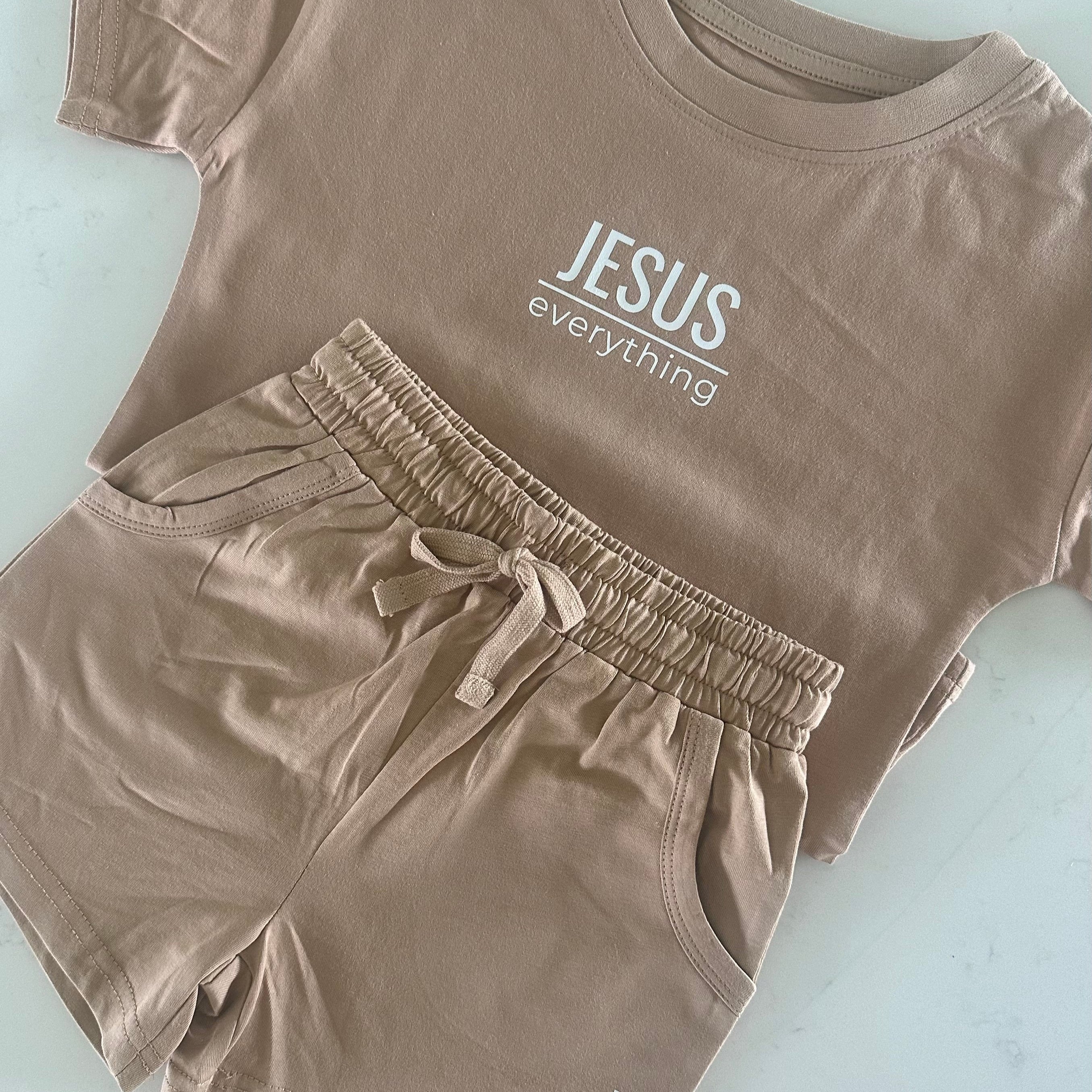 Jesus Over Everything Toddler Set