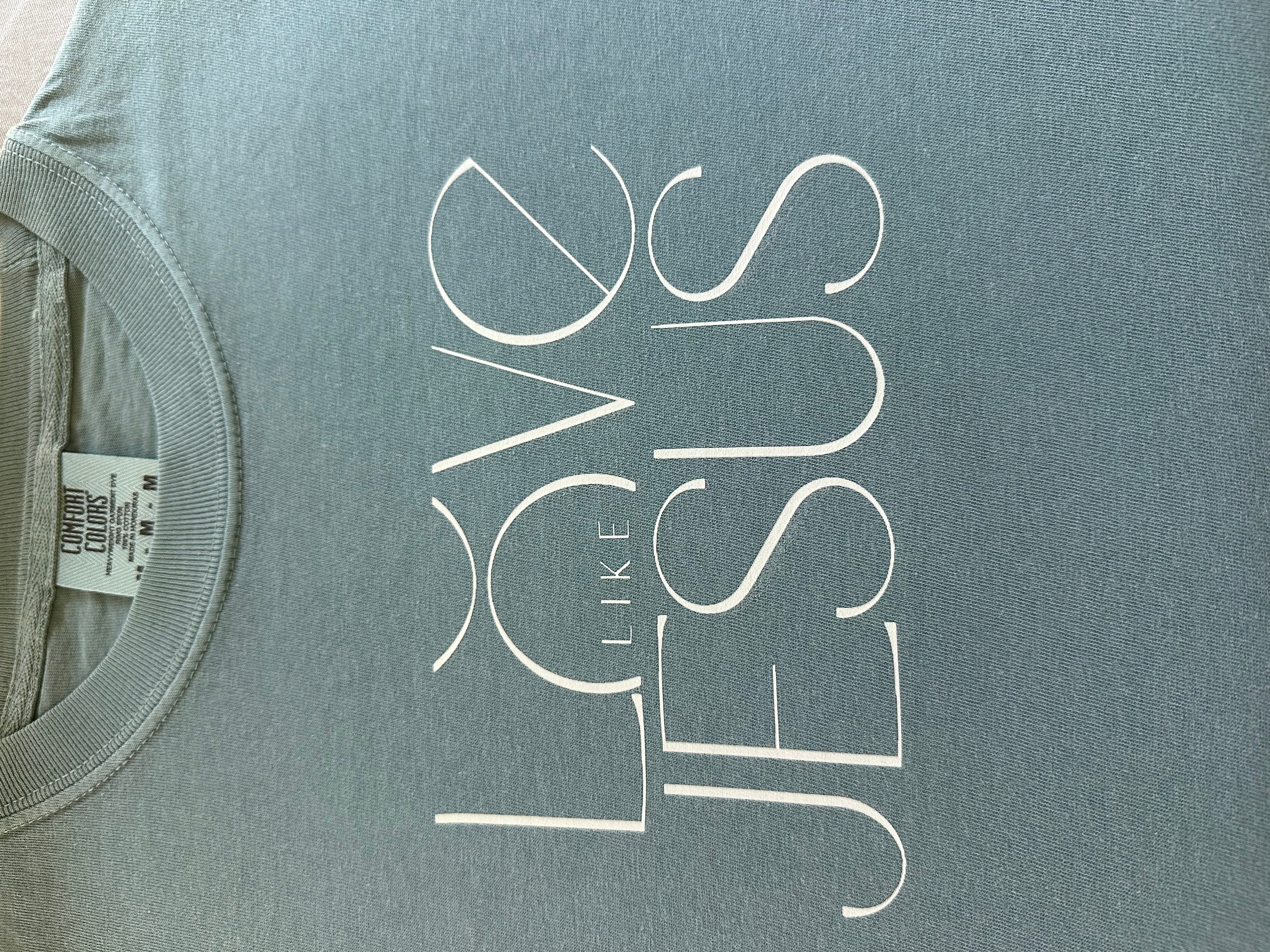 Love Like Jesus- Blue Jean (Medium)