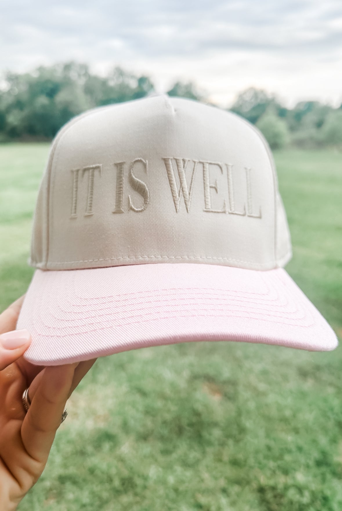 It is Well Hat - Pastel Pink (Restocked)